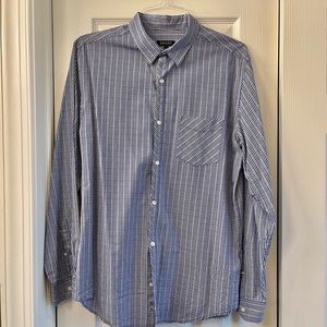 Men’s DKNY long sleeve button down shirt